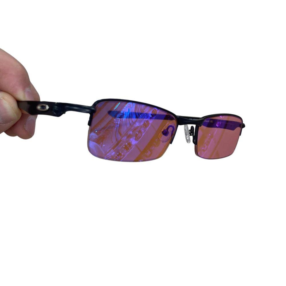 Oculos Oakley Julliet Lupa Do Vilão Xmetal Rosa Claro Mandrake