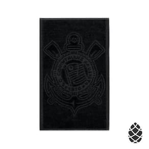 Toalha De Academia E Mão 33X50 Buettner Corinthians Preto