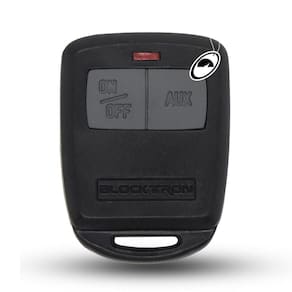 Controle 2 Botões Alarme Blocktron Antigo Led Vermelho