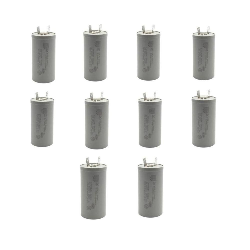 Kit 10 Capacitor 45Uf 127V Brastemp Consul 326066187