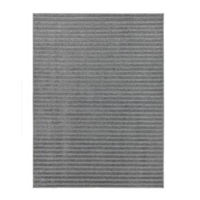 Tapete Realce Listrado 3D Alto Relevo 200X300 2X3 M Grafite
