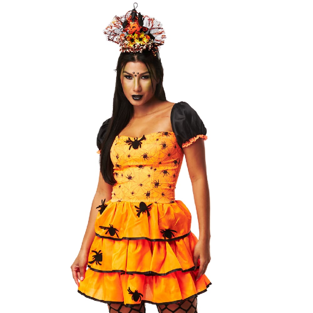 Fantasia diabo luxo com capa chifre e gravata halloween adulto fantasia  carol kb