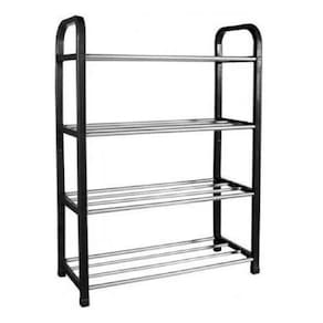 Sapateira Estante Calçados 4 Prateleiras Desmontável 59 Cm