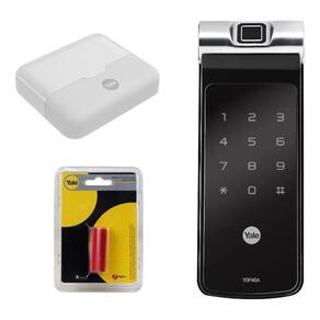 Combo Fechadura Digital Ydf 40A Db Com Yale Connect E Zigbee