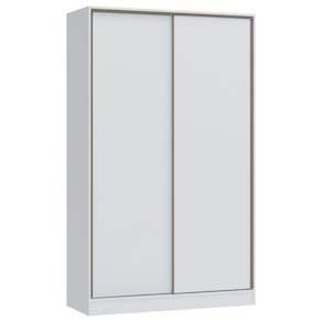 Guarda Roupa Modulado 2 Portas de Correr 2 Gavetas Requinte Branco Line