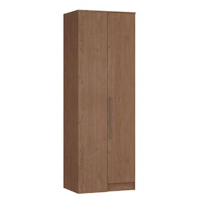 Guarda Roupa Modulado Canto Reto 1 Porta Requinte+ Móveis Castro Macadâmia