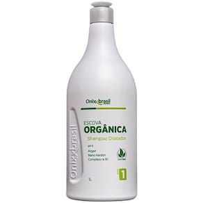 Shampoo Escova Orgânica ph9 1Lt Anti Resíduos