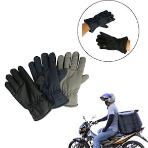 Luva Motociclista Motoqueiro Motoboy Entregador Impermeável Térmica Chuva Frio