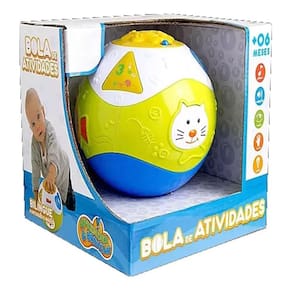 Brinquedo Educativo Bola De Atividades Para Bebê Zoop Toys