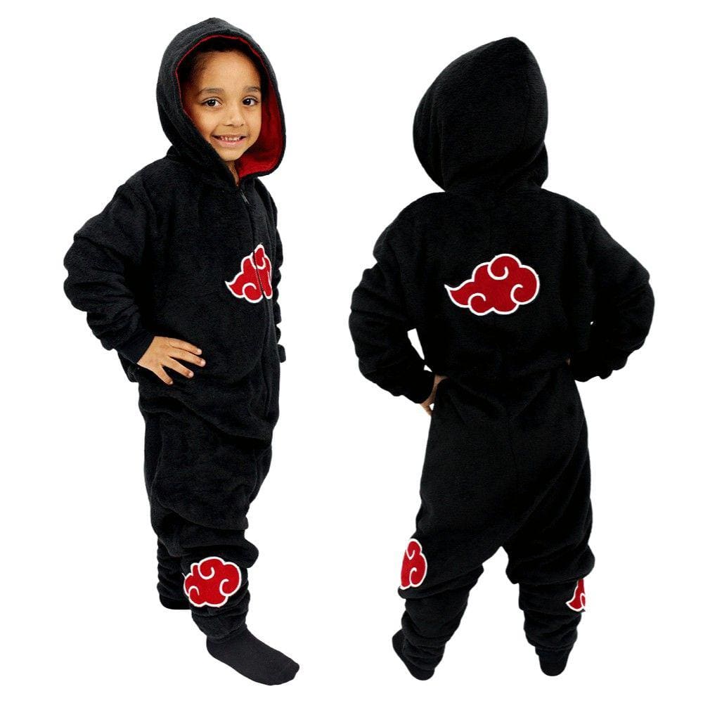 Macacão Bebê Akatsuki Naruto Cosplay - Cia Bebê