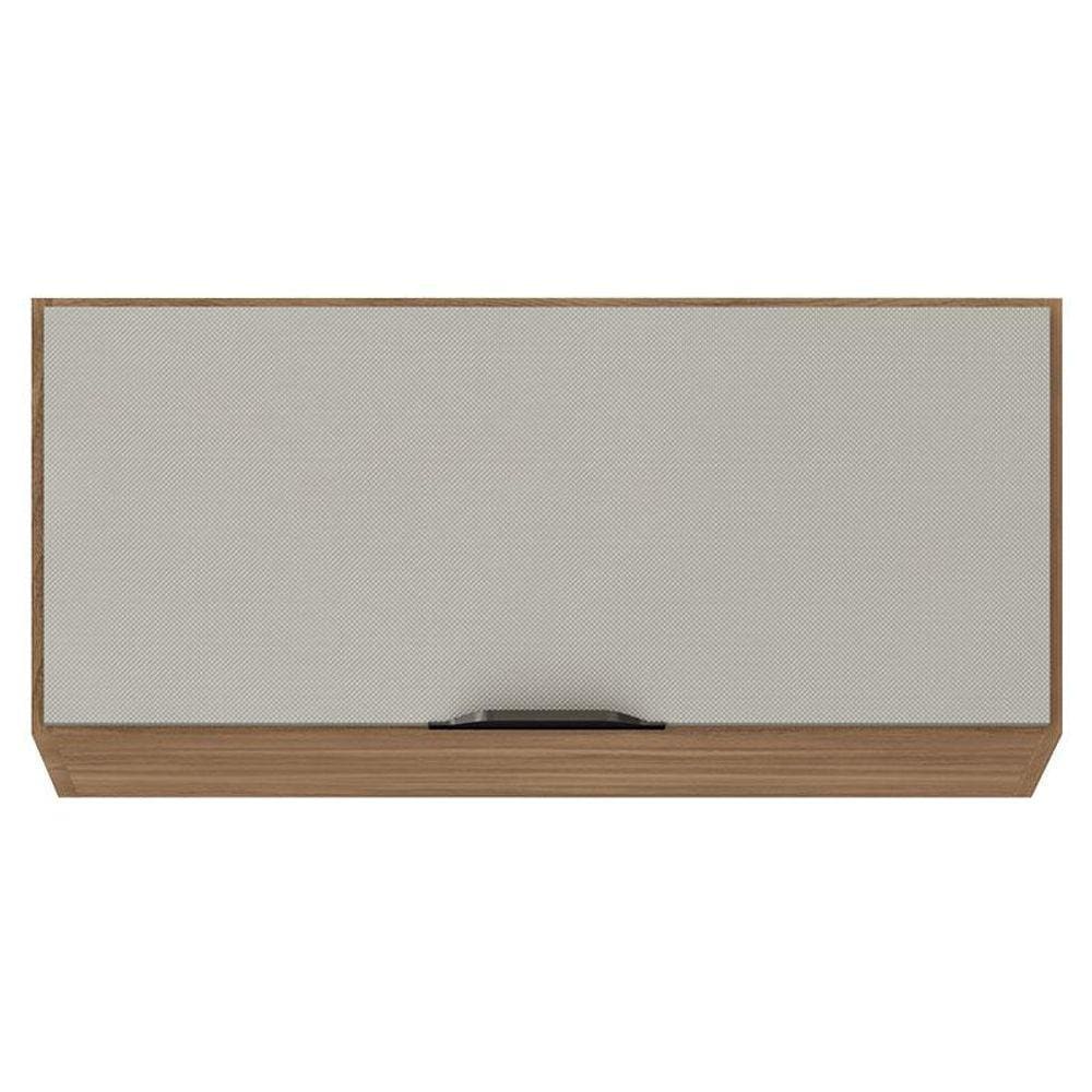 Armário Aéreo para Cozinha Firenze 1 Porta Amêndola Touch Nude Prime Tx - Demóbile