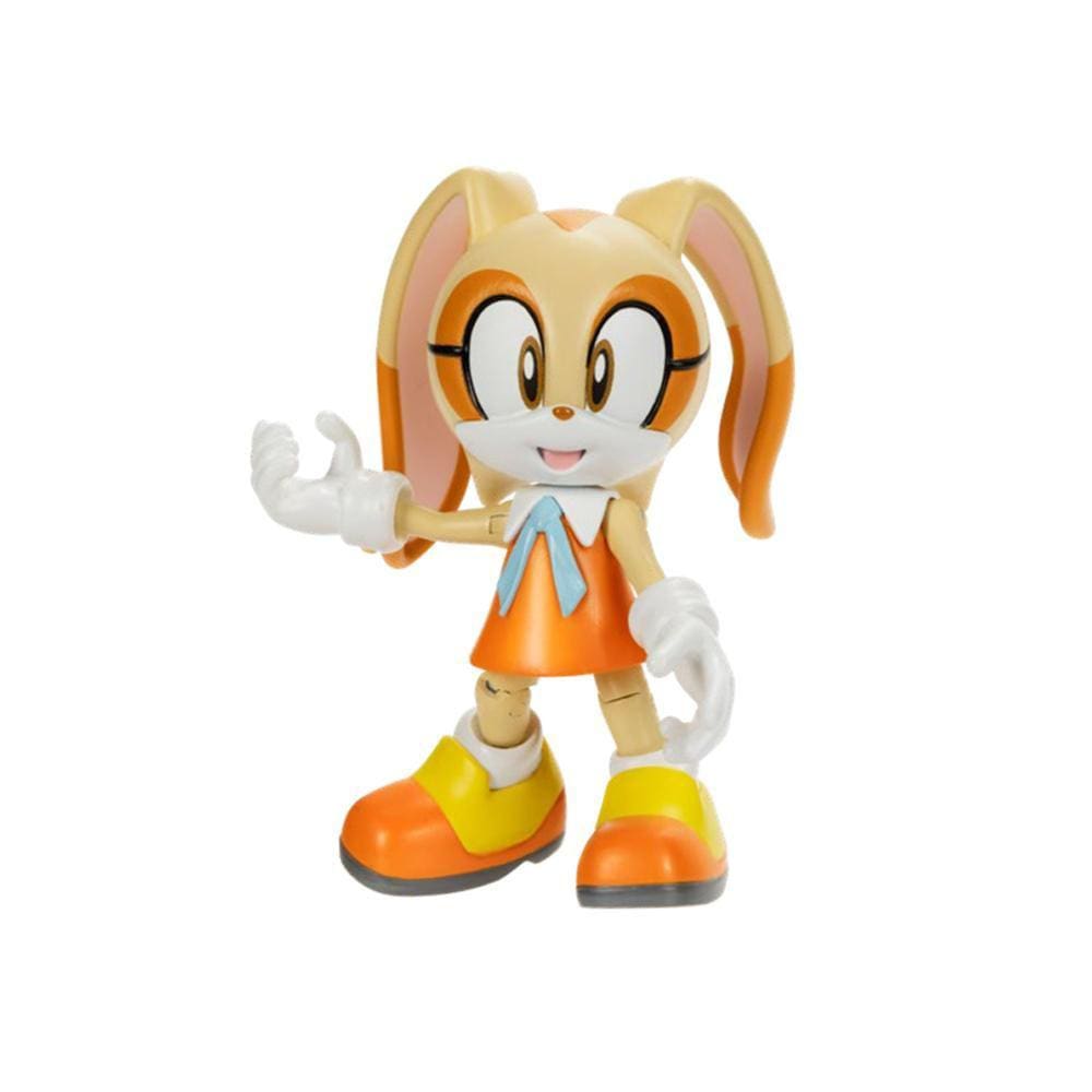 4 Bonecos Sonic Articulado Emborrachado 15cm Coleção Barato