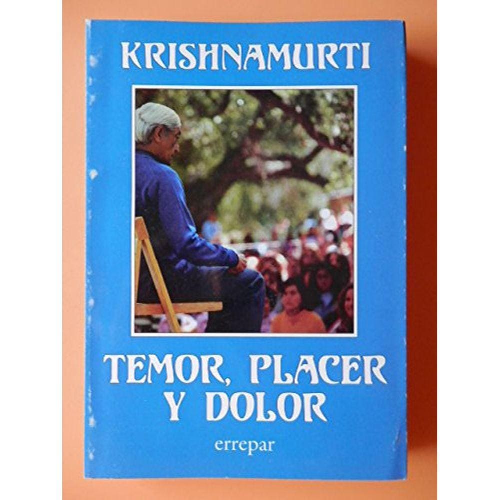 Temor Placer Y Dolor Charlas En Saanen 1967