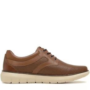 Sapato Esporte Casual Masculino em Couro Estilo Oxford FreeWay Blaze02