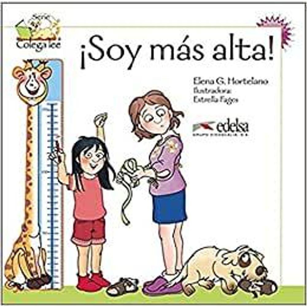 Colega lee 2 - 3/4  soy más alta