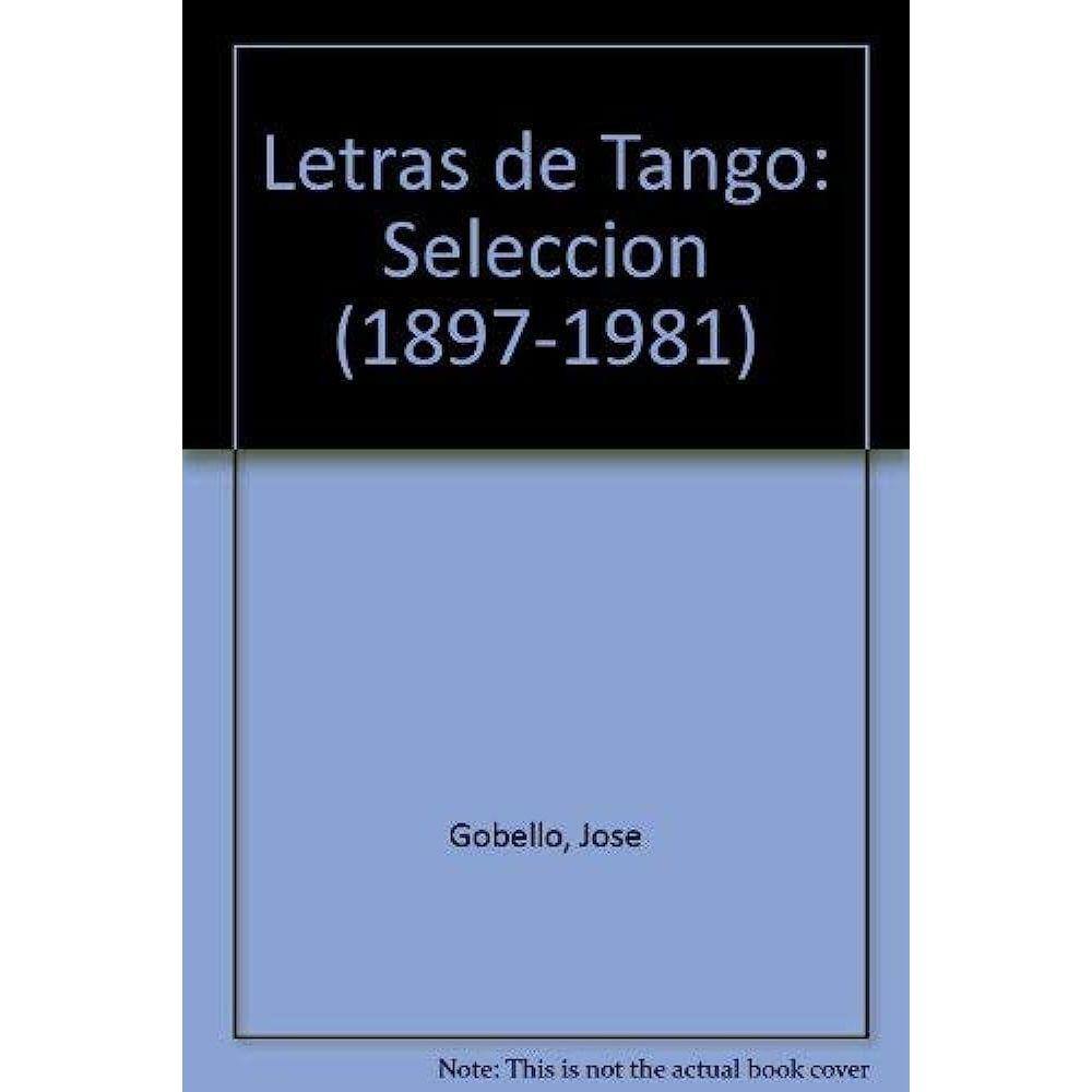 Letras De Tango Selección