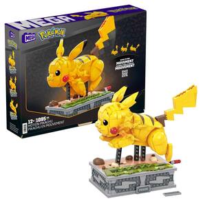 Pokemon Pikachu Pokebola - Mega Construx - Mattel GVK60