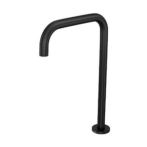 Bica Alta Deca You 1792.BL105.MT Quadrada de Bancada Black Matte