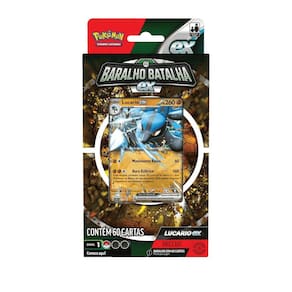 Pokémon Baralho De Batalha Lucario Ex Com 60 Cartas - 290