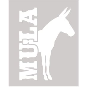 Adesivo Mula - Rodeo West 14037