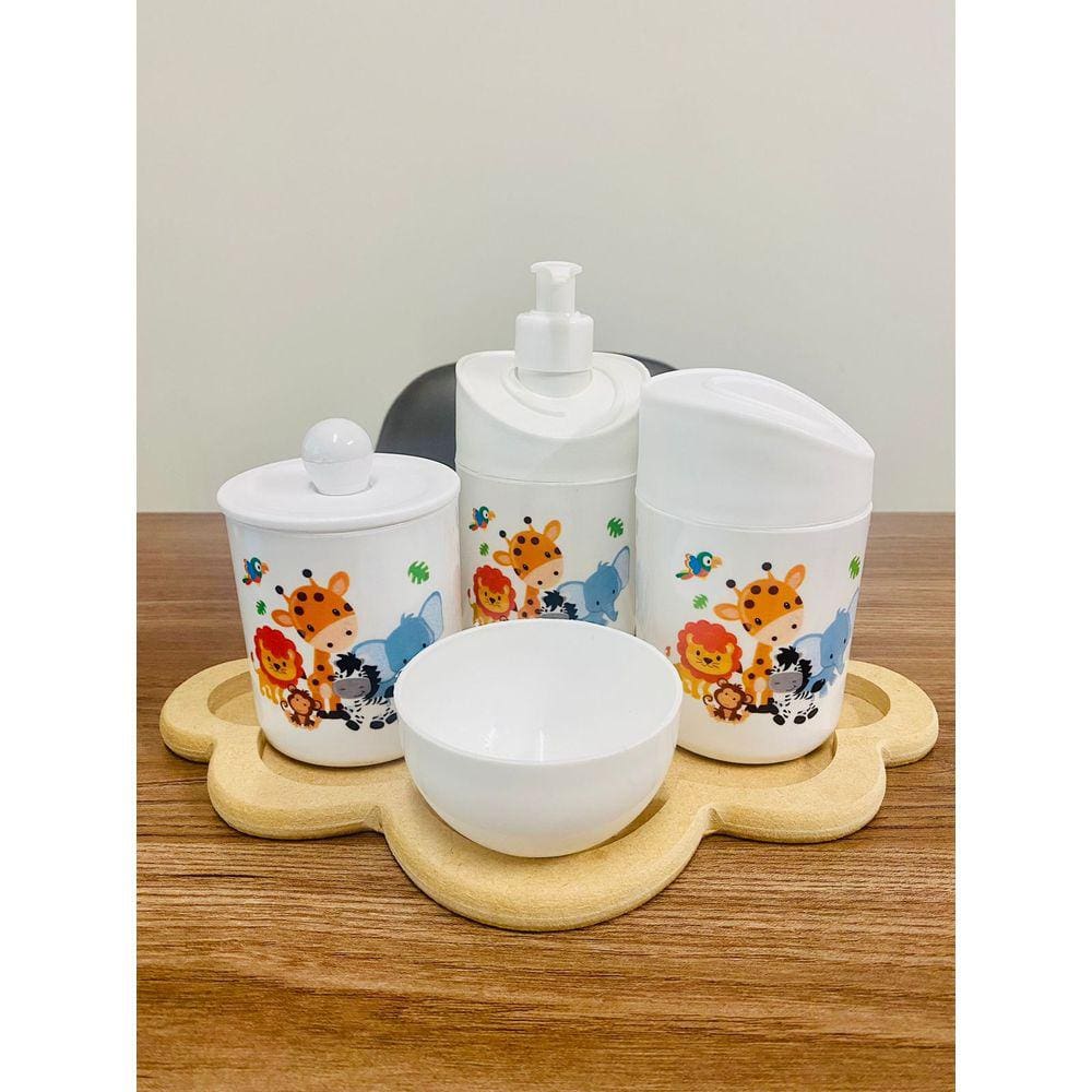 Kit Safari Juntos c/BANDEJA NUVEM CRUA