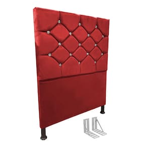 Cabeceira de Cama Box 130cm + Frame Solteiro Estofada Kasi C