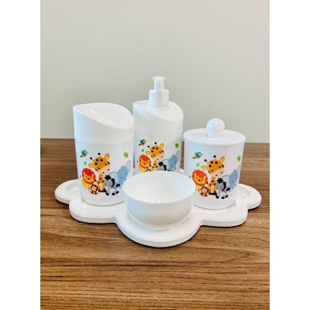 Kit Safari Juntos c/BANDEJA NUVEM COLOR