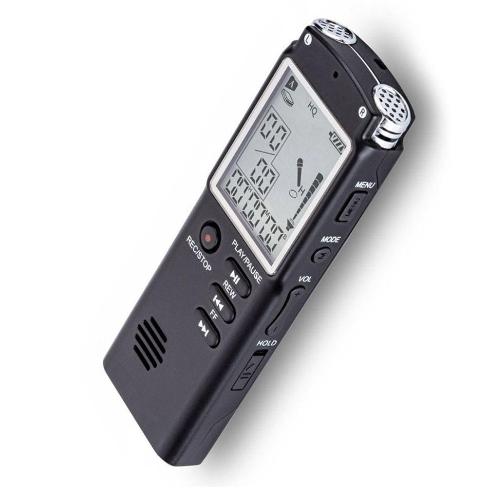 Gravador Digital P/ Voz, Escuta Telefônica e Mesa de Som 8gb