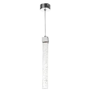 Pendente Em Metal Bolinha De Água 7W Dimerizável Prateado