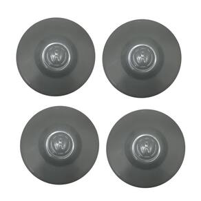 Kit 4 Calota Kombi Clipper 1994 A 2016 Cinza