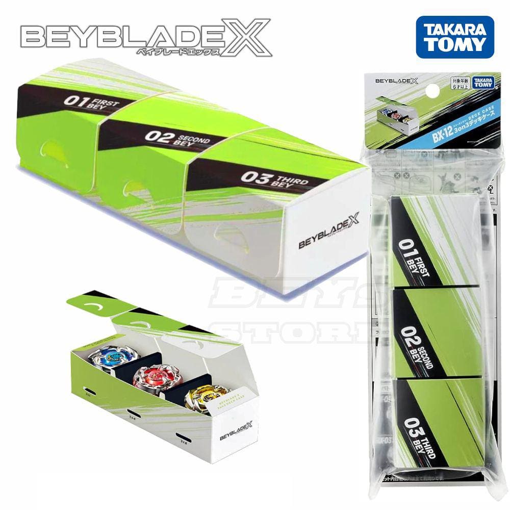 Beyblade X  BX-12 3 ON 3 DECK CASE - Takara Tomy