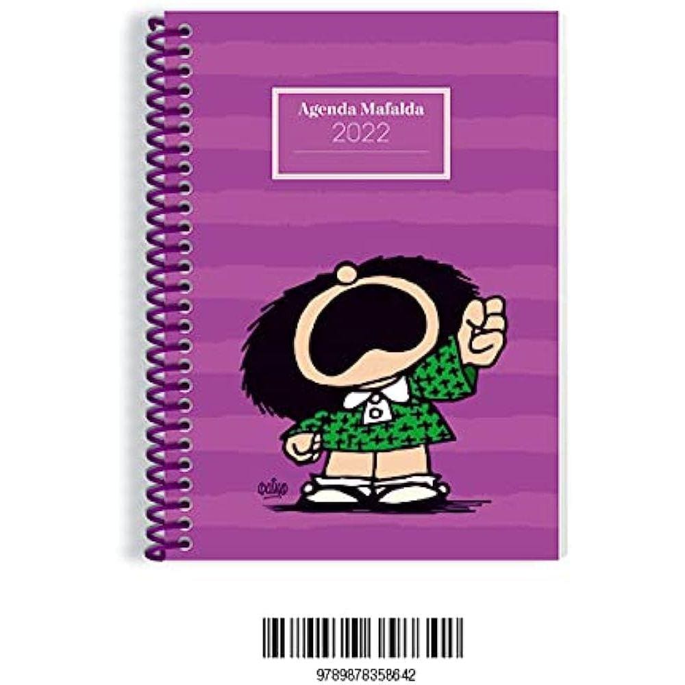 Mafalda 2022 Anillada Feminista Violeta