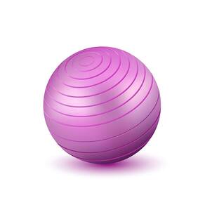 Bola Inflável Para Exercícios Yoga Pilates  55 Cm
