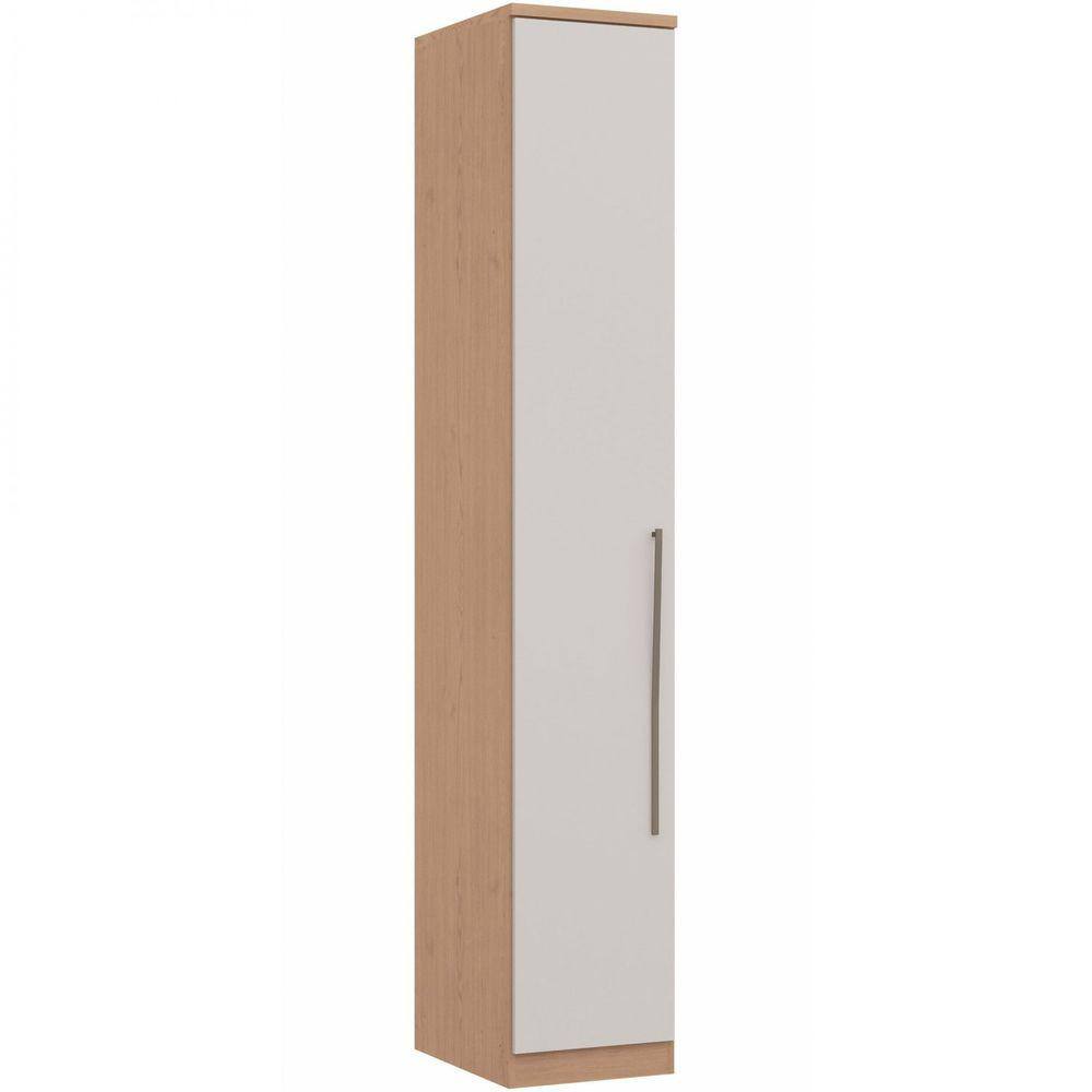Módulo de Guarda Roupa 1 Porta Elegance Móveis Castro Angelin/Blanc