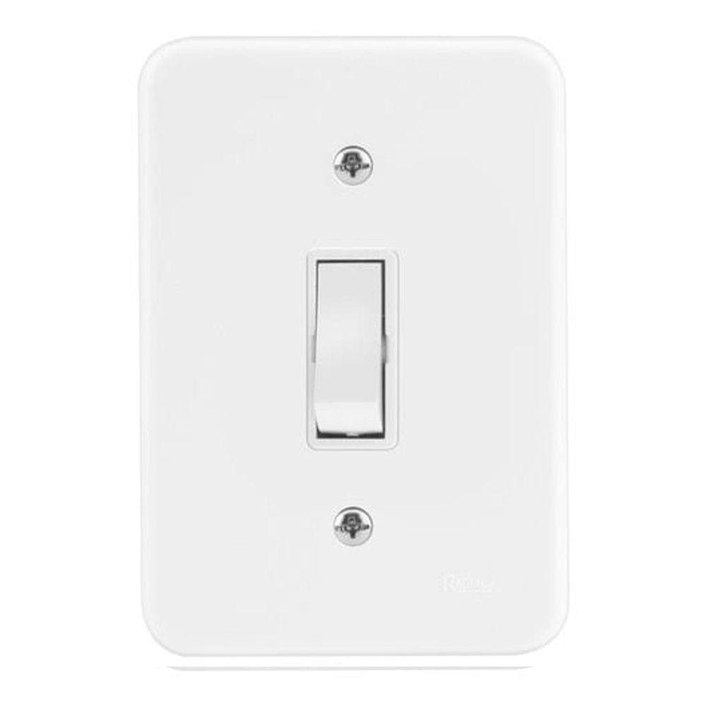 Conjunto de Interruptor Simples 4x2 Radial Pollar Embutir