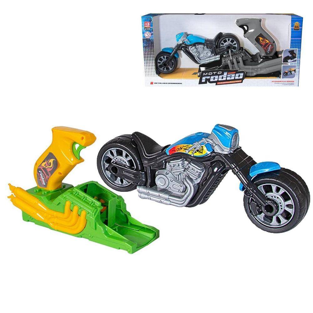 Moto Trilha Motocross Várias Cores 24cm - Bs Toys - Caminhões