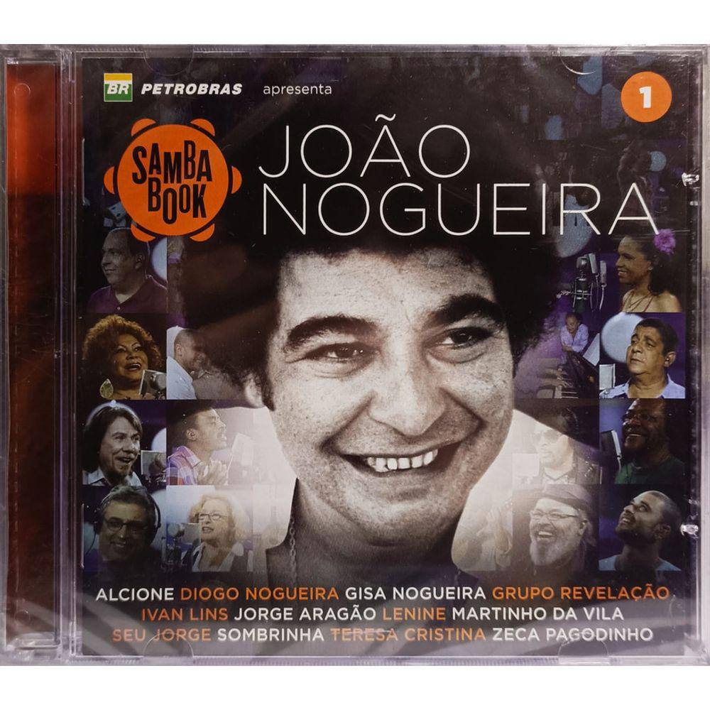 Cd João Nogueira - Samba Book Vol 1 (Varios)