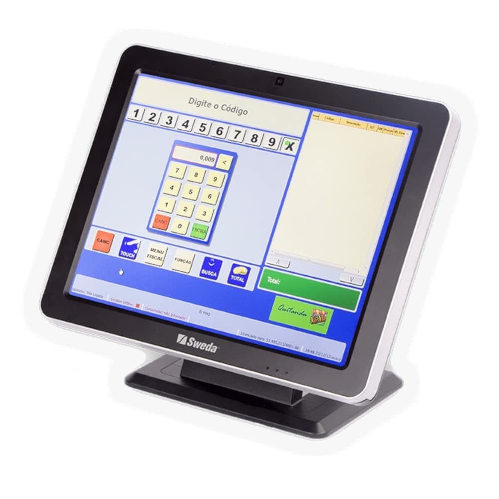 Monitor 15" Led Touch Sweda SMT 200