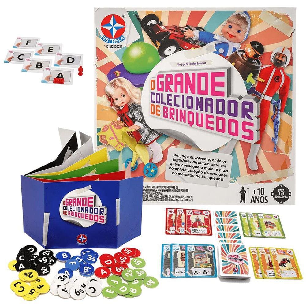 Jogo Recreativo O Grande Colecionador de Brinquedos Estrela