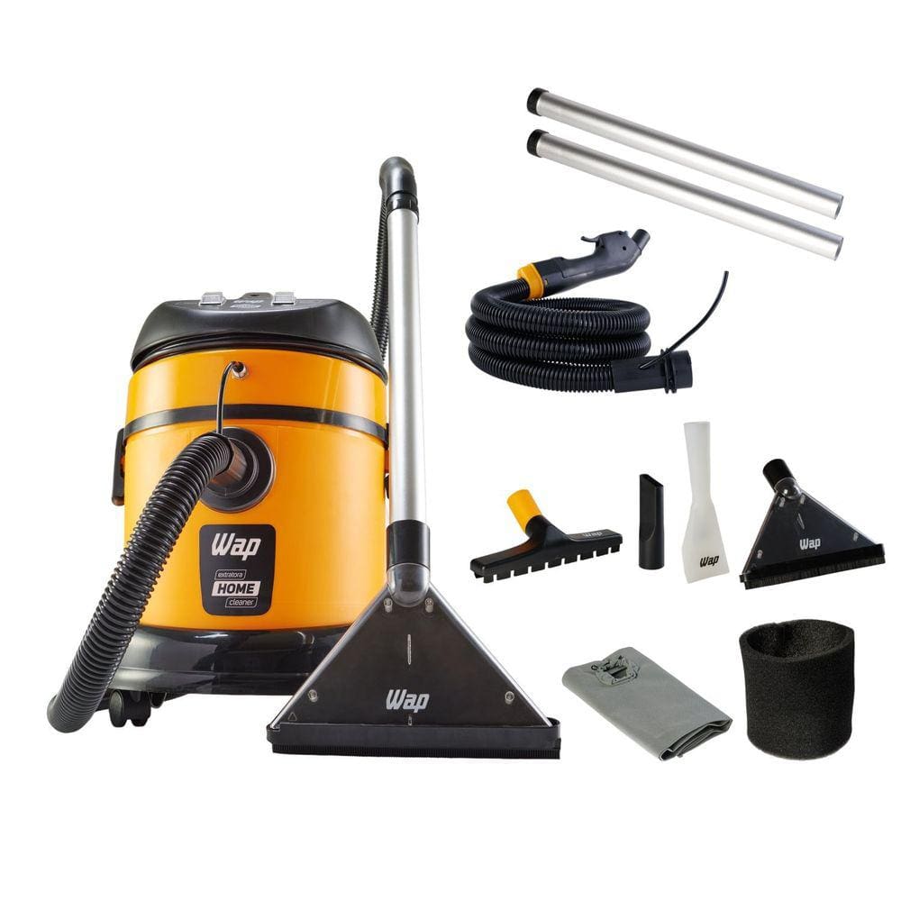 Extratora WAP HOME CLEANER Limpeza Profissional Estofados Carpetes e Pisos 1600W 220mbar 20L 127V 127V