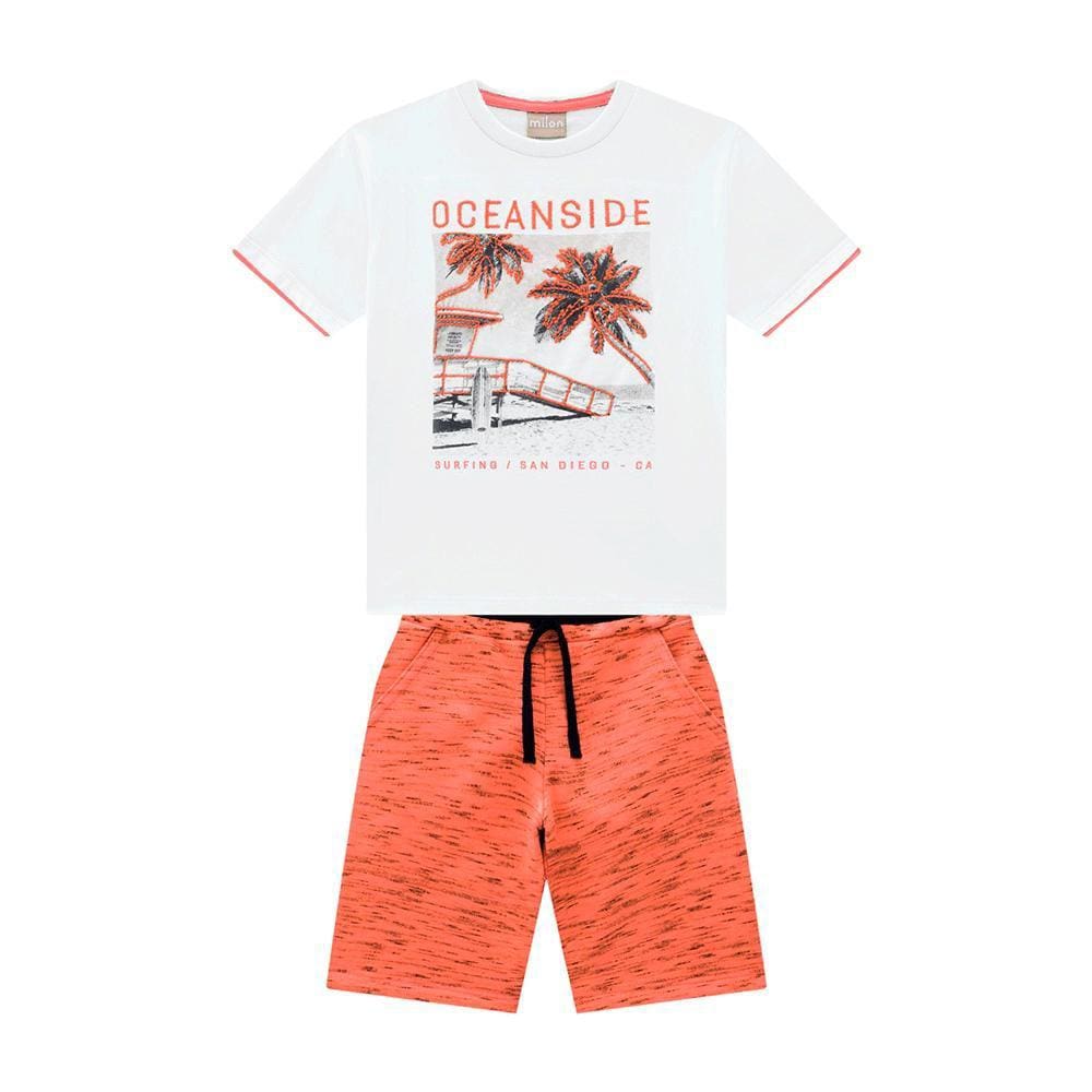 Conjunto Infantil Masculino Estampado Milon Ref:15103 4/8