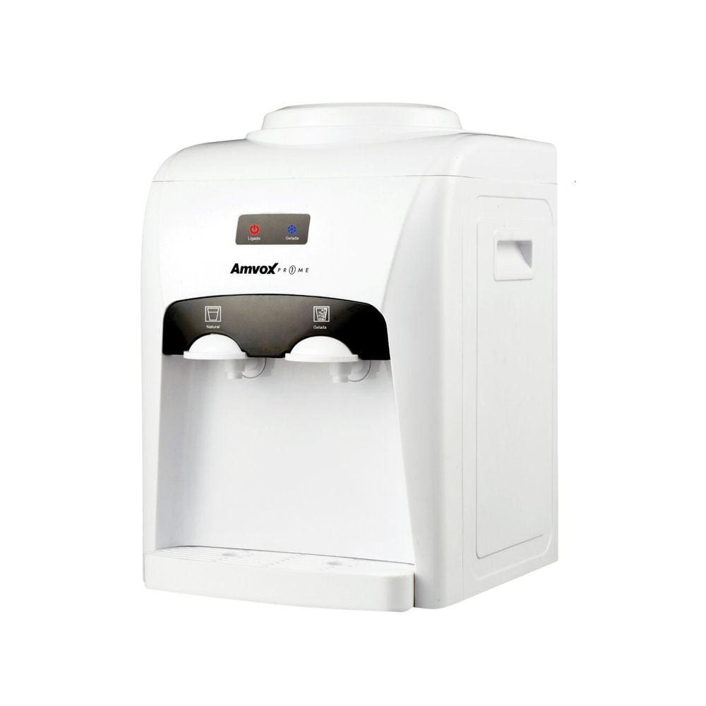 Bebedouro de Água Elétrico Marroml e Gelada Bivolt ABB240 Amvox Branco