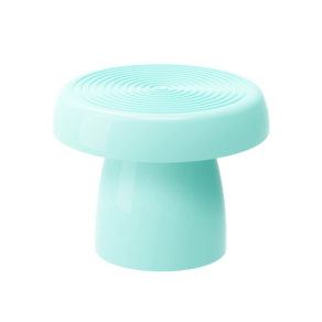 BANDEJA REDONDA ALEGRA 20 CM + PÉ (VASO) 15 CM - VERDE CANDY - Produfest