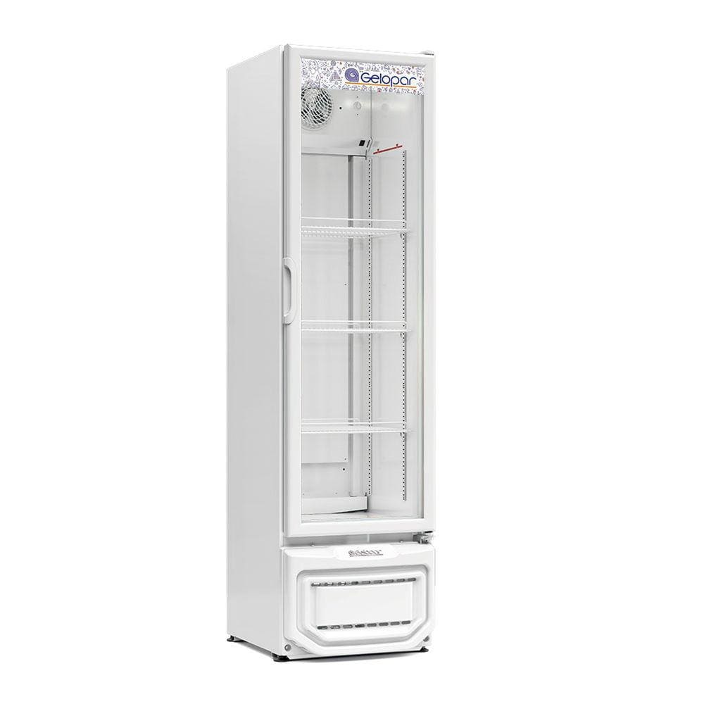 Refrigerador Expositor Vertical 228L Profissional Gelopar 220V 180W Branco