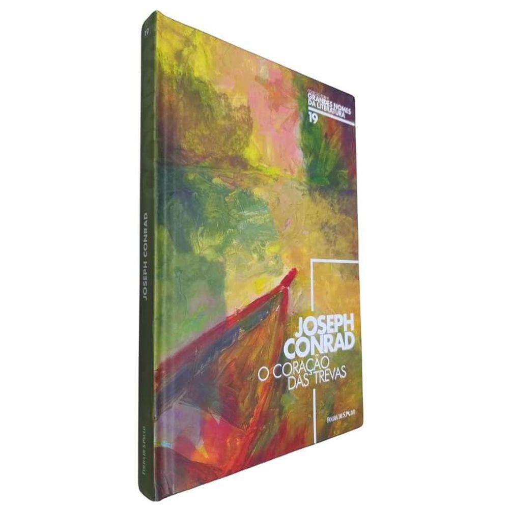Livro Coleção Folha Grandes Nomes da Literatura Volume 19 Joseph Conrad O Coração das Trevas