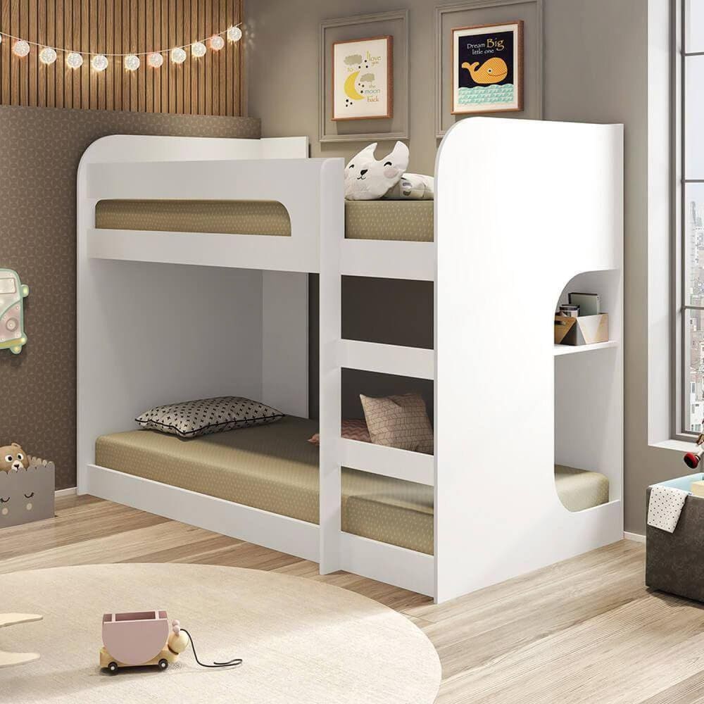Beliche Montessoriano Baby Teen`s com 1 Prateleira Branco