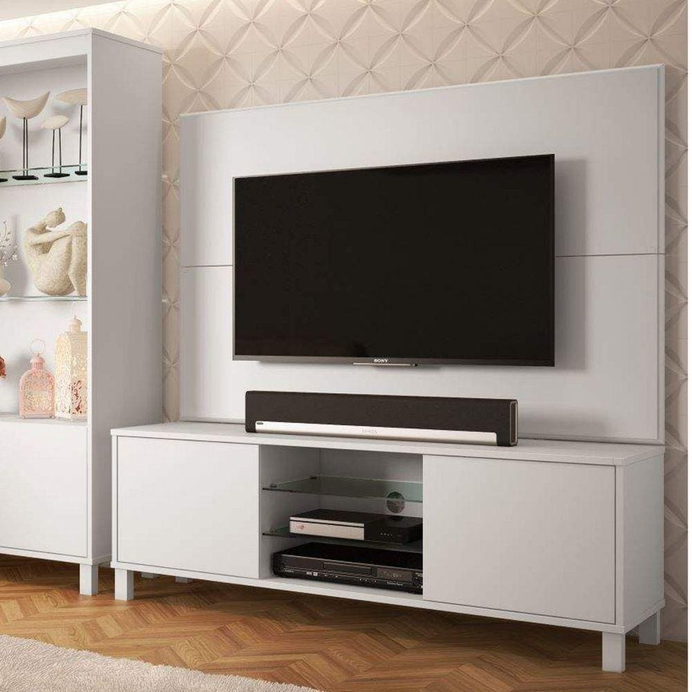 Rack para TV até 42 Polegadas Cristal Artemobili Branco
