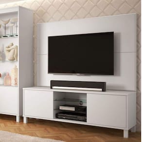 Rack para TV até 42 Polegadas Cristal Artemobili Branco