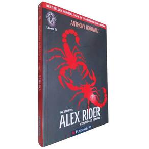 Livro Físico Alex Rider Contra o Tempo Volume 5 Scorpia Anthony Horowitz