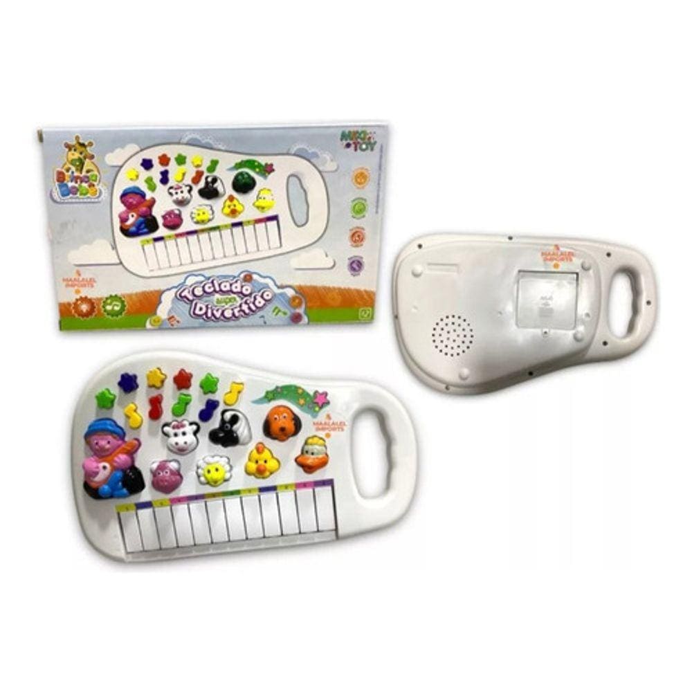 Teclado Piano My Music Center Brinquedo Infantil em Promoção na